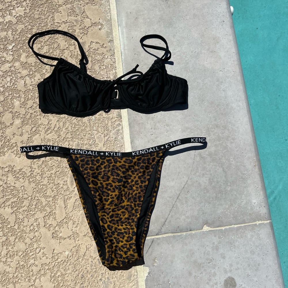 Cheetah Print Bikini Bottoms